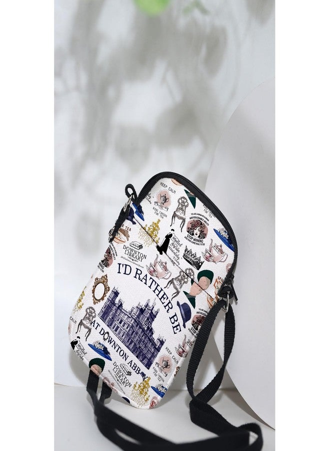 MAOFAED British Movie Inspired Crossbody Bag for Fans, Downton Library, I Never Argue I Explain, Grantham Tea House - Image 5