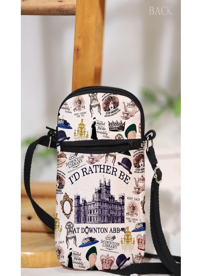 MAOFAED British Movie Inspired Crossbody Bag for Fans, Downton Library, I Never Argue I Explain, Grantham Tea House - Image 4