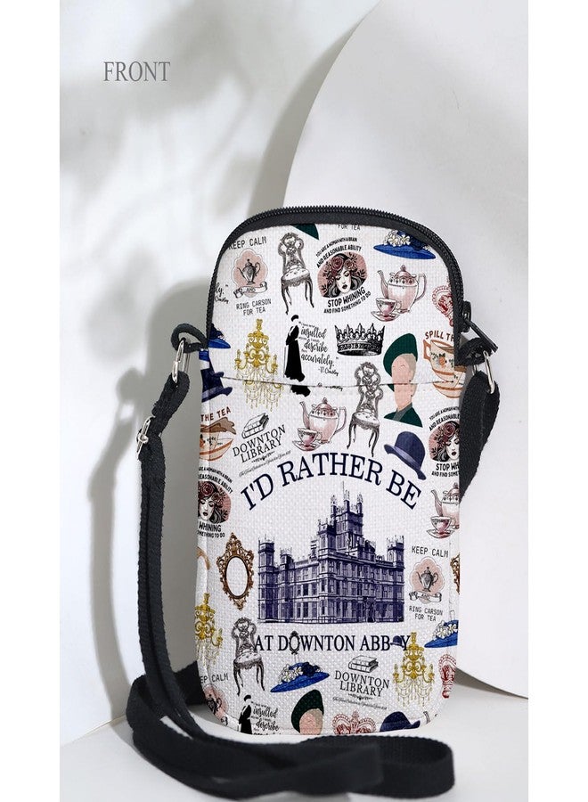 MAOFAED British Movie Inspired Crossbody Bag for Fans, Downton Library, I Never Argue I Explain, Grantham Tea House - Image 3