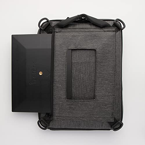 Etchr Slate Mini Satchel - 2 in 1 Art Travel Case and Small Messenger Bag for Essential Art Supplies - Multipurpose Weatherproof Travel Portfolio - Tripod Mountable for Plein Air - Image 5