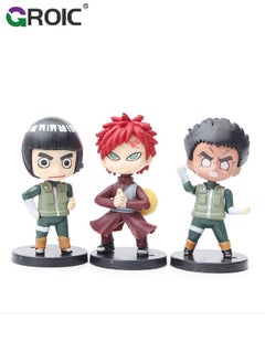 GROIC Set of 12 Pieces Naruto Action Figure, Naruto, Kakashi, Sasuke Action Figures Toys, Naruto Anime Figure Model Desk Decoration Action Figure, Naruto Statue Figure Collectibles (Second Edition)  - Image 5