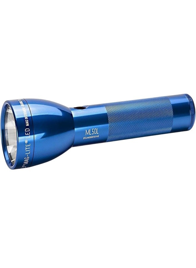 Maglite ML50L LED 2-Cell c Flashlight in Display Box, Blue - Image 1