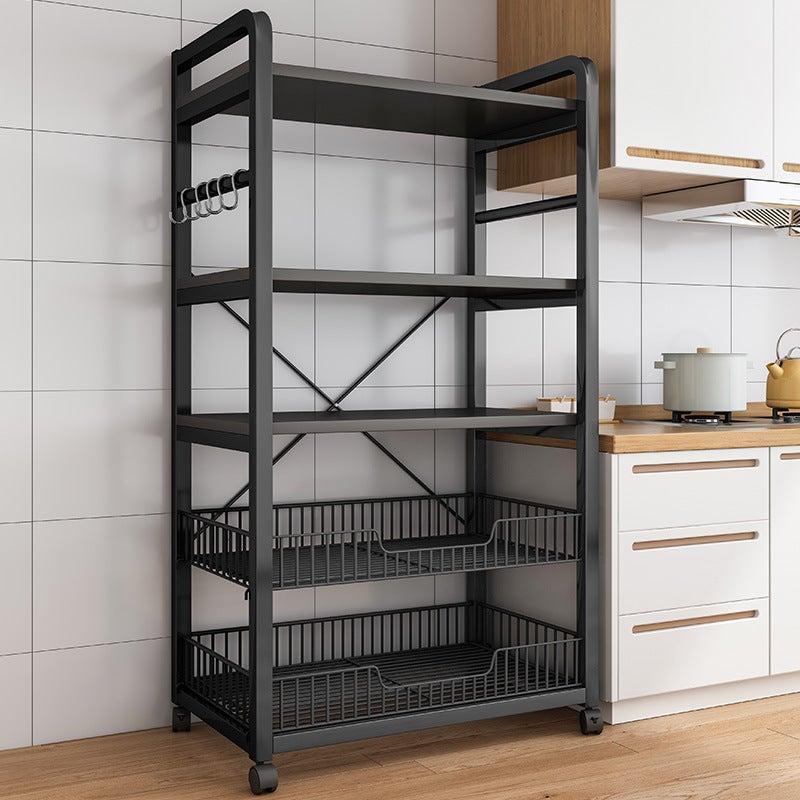 Multi-Layer Kitchen Vegetable Storage Rack – Modern Minimalist Design - Image 3