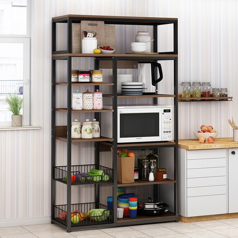 Multi-Layer Kitchen Vegetable Storage Rack – Modern Minimalist Design - Image 4