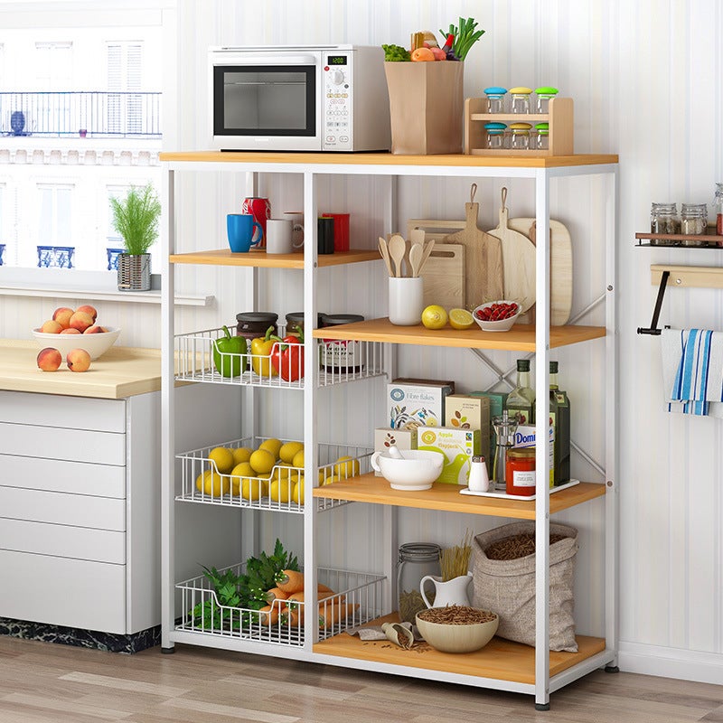 Multi-Layer Kitchen Vegetable Storage Rack – Modern Minimalist Design - Image 5