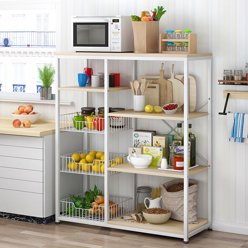 Multi-Layer Kitchen Vegetable Storage Rack – Modern Minimalist Design - Image 2