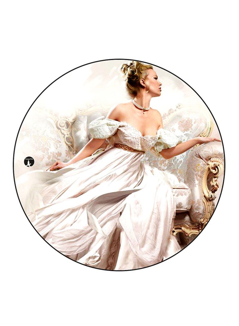 RKN Vintage Art Printed Mouse Pad Multicolour