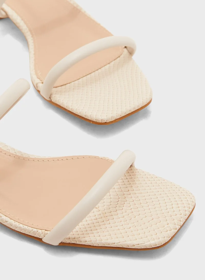 Deezee @ CCC Double Strap Mid Heel Sandals