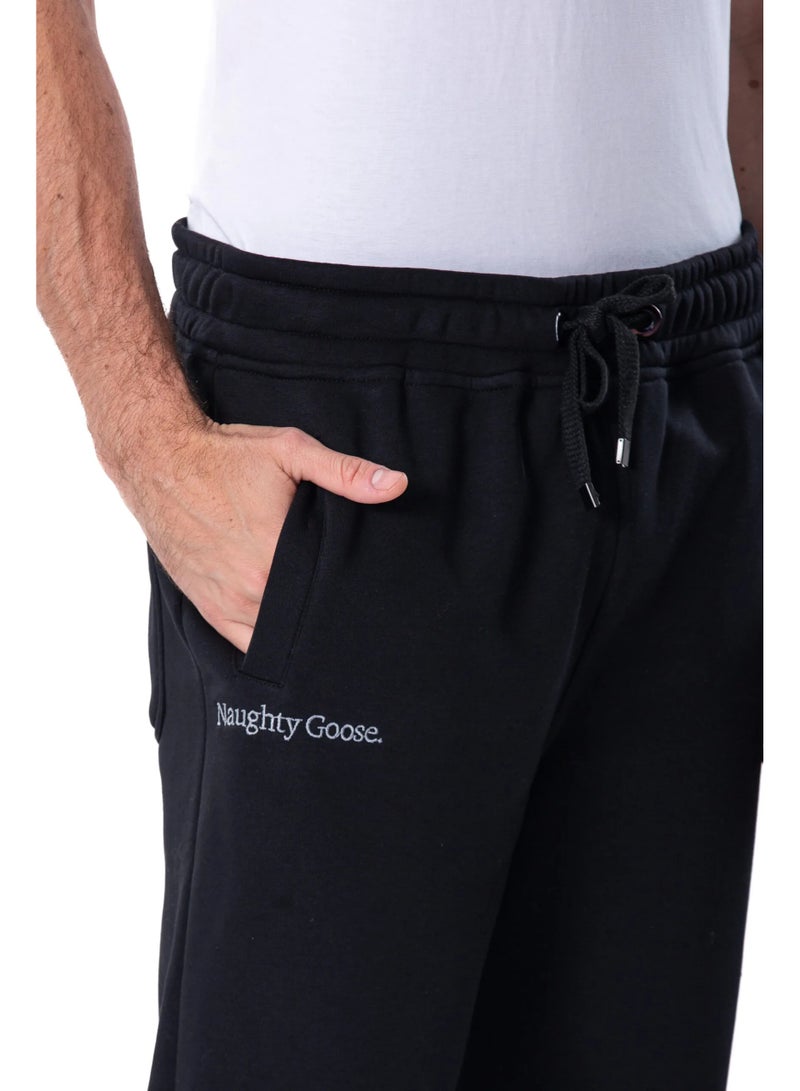 Naughty Goose Sweatpants Black - Image 3