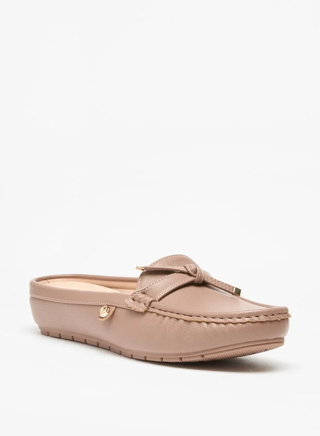 فلورا بيلا من شو إكسبرس Women's Bow Accent Slip-On Mules