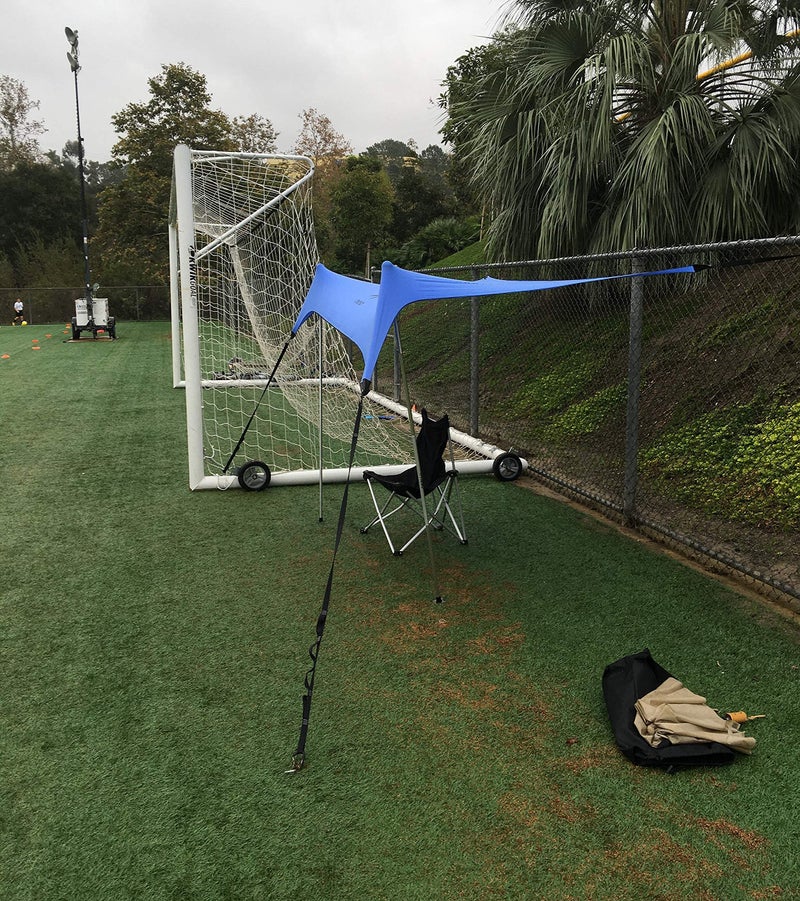 Neso Sidelines 1 Sports Tent - Lightweight and Portable Sun Shelter and Shade Tent for Outdoor Activities - Patented Reinforced Corners - UPF 50+ Sun Protection - 5.5 ft Tall, 7 x 4.5 ft - Periwinkle - Image 3