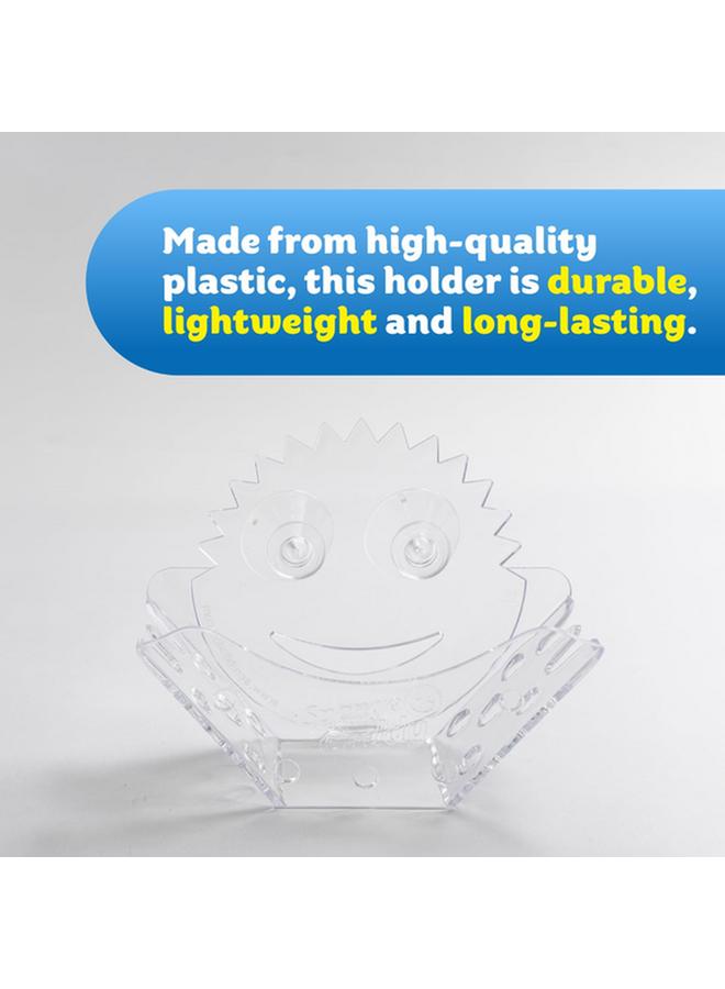 Scrub Daddy High-Quality Plastic Universal Sponge Caddy Clear 6575518 - Image 2