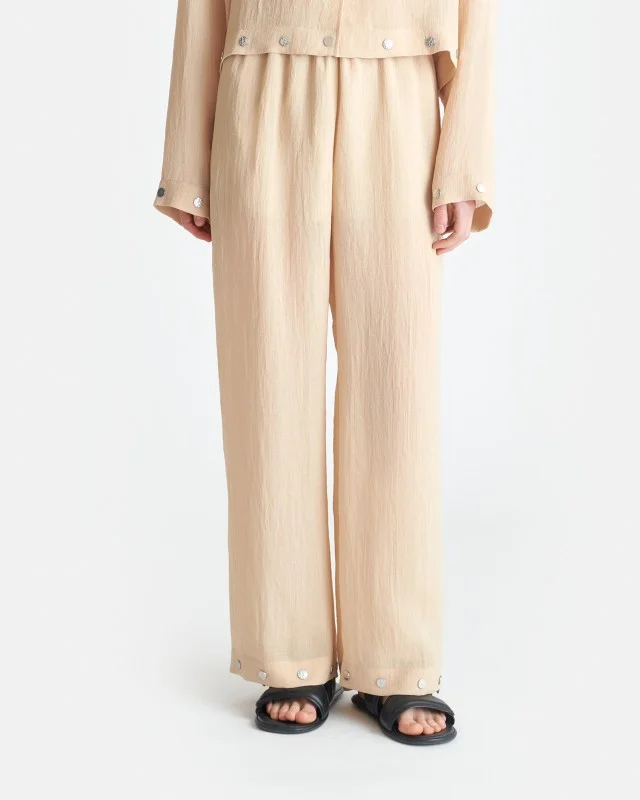 Nanushka Deconstructed Cotton Trousers