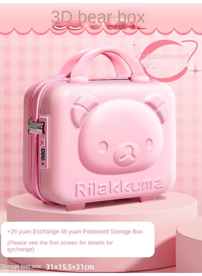 Bluejw Hand Account Suit With Welfare Storage Leather Bag Storage Box With Combination Lock/single Purchase Not Shipped/hand Account Suit - Image 2