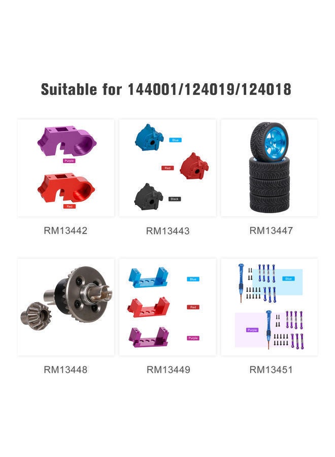 NIBEMINENT Metal Differential Gear for RC car 7x3.5x4.5cm - Image 5