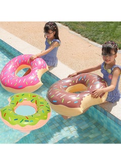 Generic Donut Shaped Inflatable Swimming Ring - 100cm Swimming Ring for Pool and Water - for Kids and Adults  - Image 3