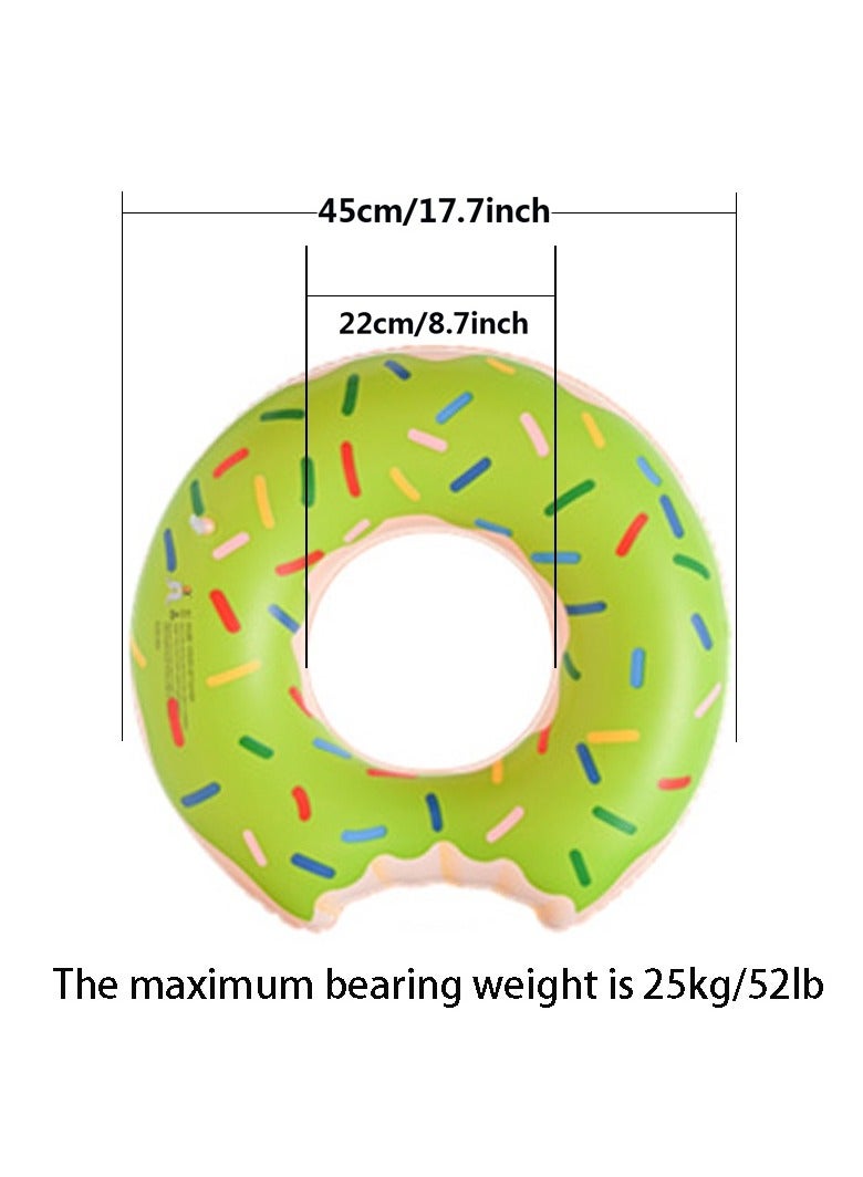 MUMS PLANET "Inflatable Donut Design Swim Ring 100cm - Fun & Safe Family Pool Float - Perfect for Summer Fun at the Beach & Swimming Pools for Adults & Kids"-- Floats - Swimming pool and beach supplies - Float - Image 3