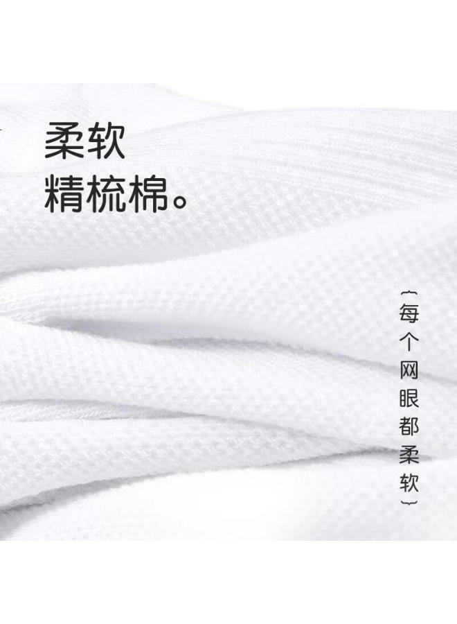 Barbie Kids Socks Girls Short Socks Boys Cotton Socks Summer Thin White Summer Girls Students White Socks 4 Pairs - Image 2