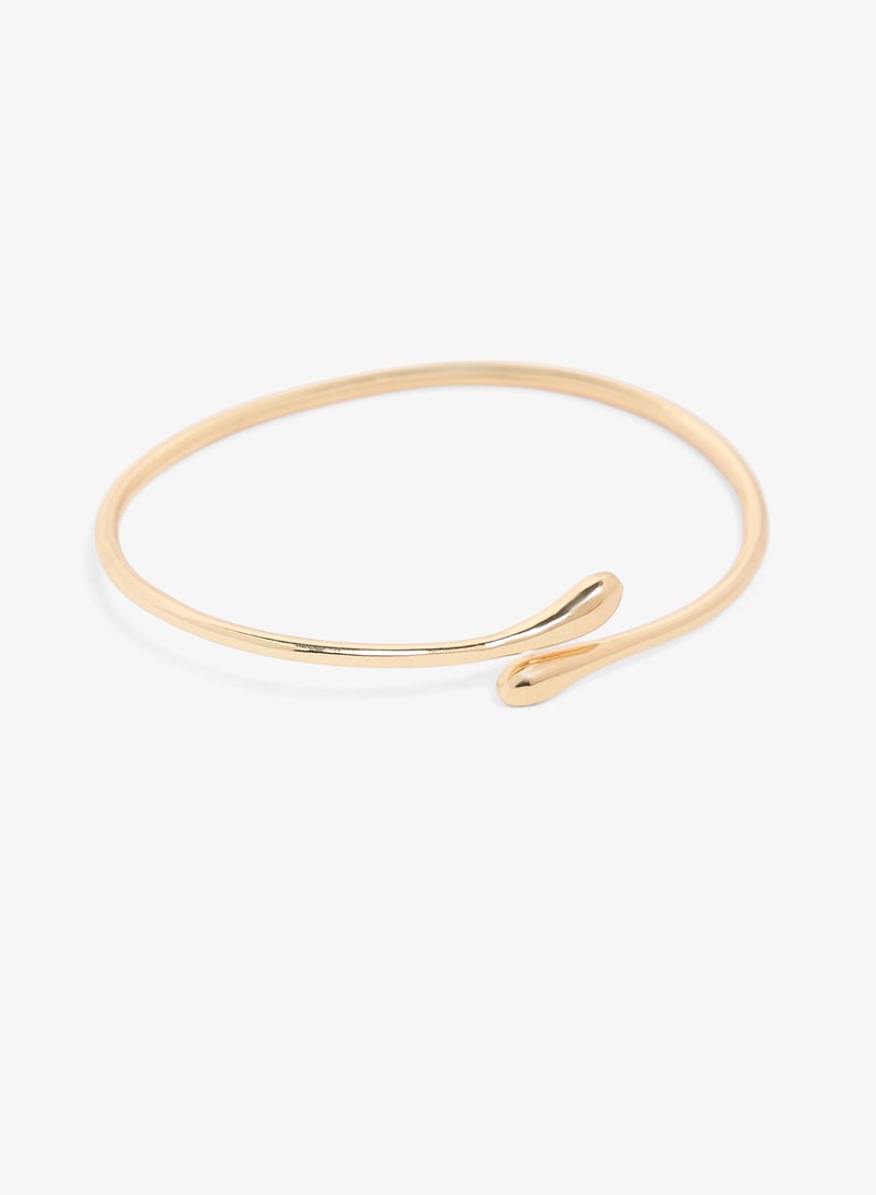 ايلا طقم مجوهرات ذهبي رقيق - Image 4