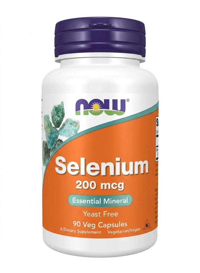 Selenium 200 Mcg 90 Veg Capsules