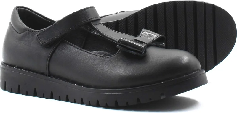 فاست ستيب Leather Girls Casual Shoes 837XA06