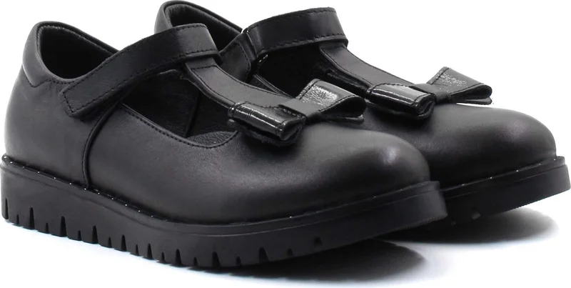 فاست ستيب Leather Girls Casual Shoes 837XA06