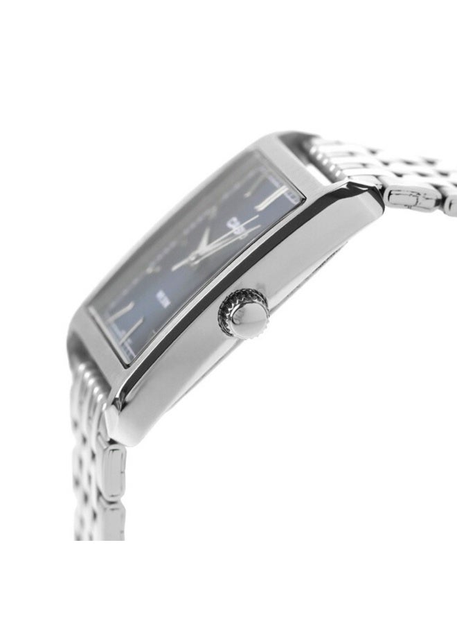 CASIO Analog Men’s Watch MTP-B215D-2A, 26 mm Blue Dial, Stainless Steel Case & Bracelet, 50 m WR - Image 2