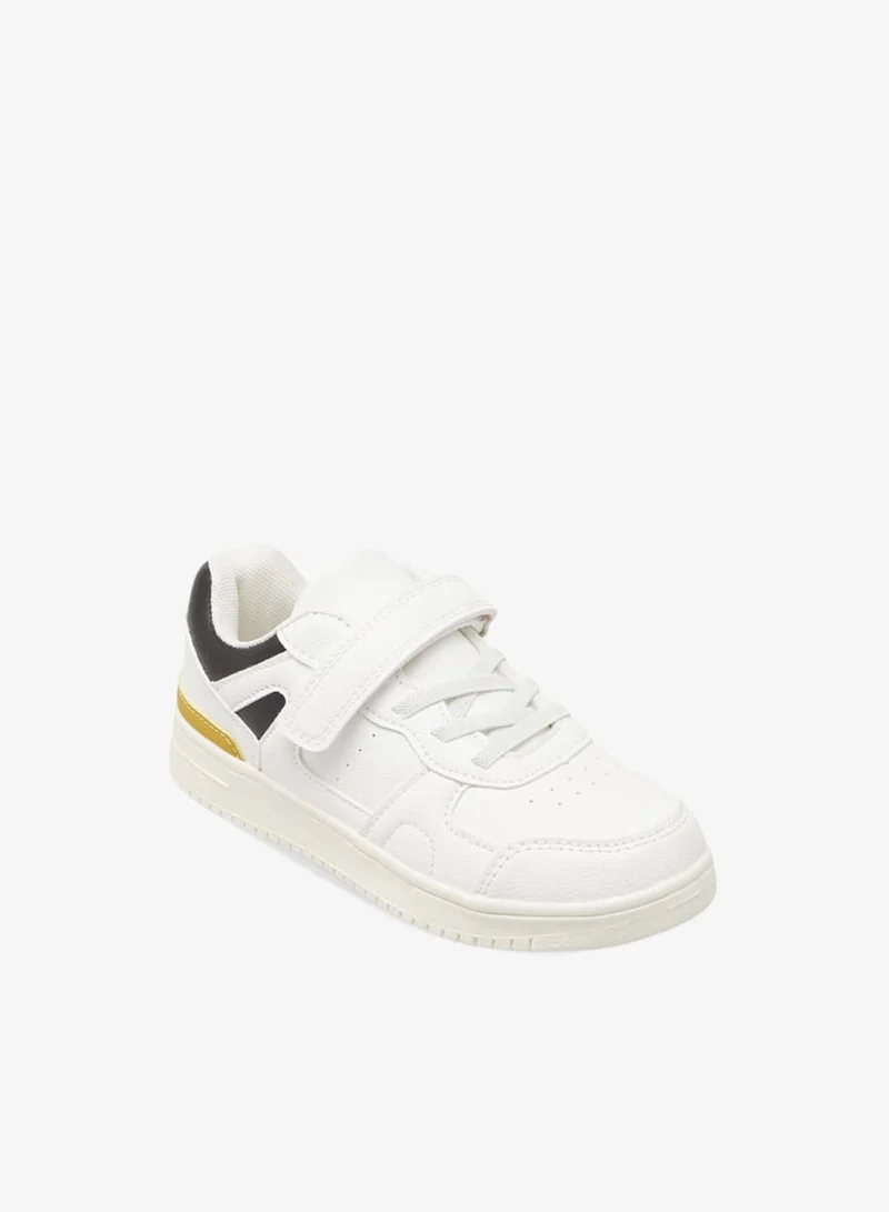 LBL by Shoexpress Boys Colourblock Sneakers with Hook and Loop Closure - SX240035K Ramadan Collection
