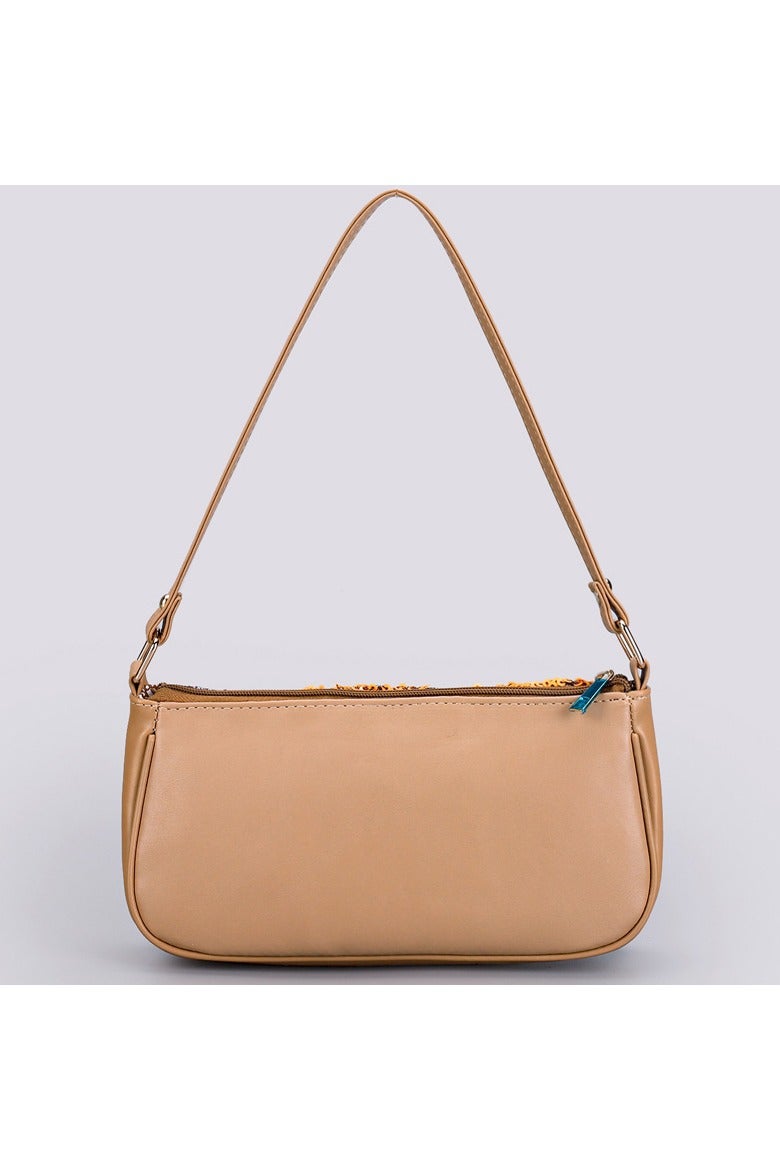 عام حقيبة كتف مطرزة بترتر على شكل زهور - إكسسوارات مطرزة بزهور، حقيبة أنيقة تحت الإبط، حقيبة يد متعددة الاستخدامات، حقيبة نسائية كلاسيكية أنيقة - Image 5