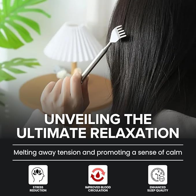 PRO365 Anti Khujli Manual Massage Scratcher | Neoprene Posture Belt (S-XXL) with Spine Tubes | Back Relief Combo - Image 3