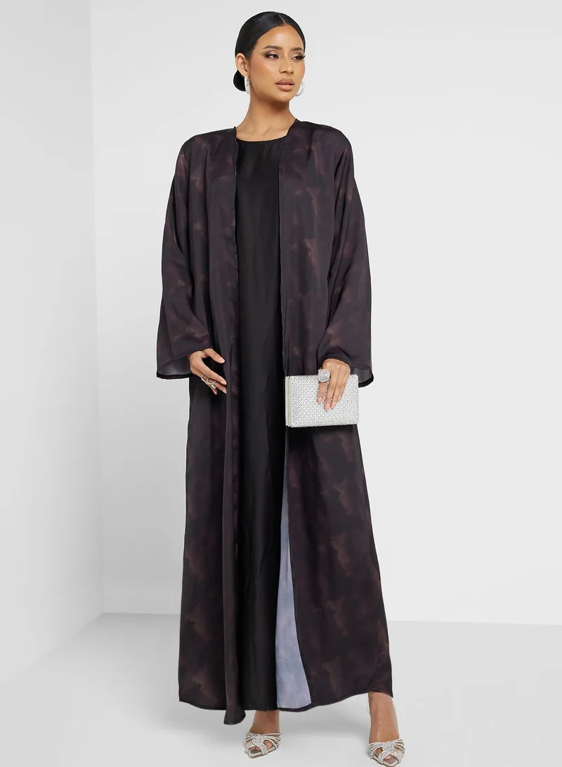 Khizana Printed Abaya