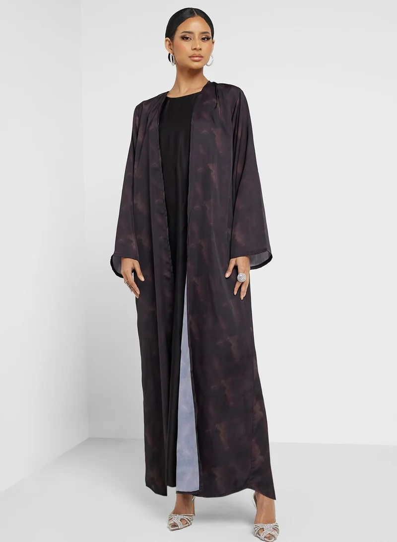 Khizana Printed Abaya