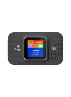TOPLINK HW57C Pro 4G Pocket Mobilie Wi-Fi Router With 3000mAh Battery ，LTE 150Mbps,Plug And Play, Connects Up 12 Users，Compatible With All SIM Cards  - Image 1