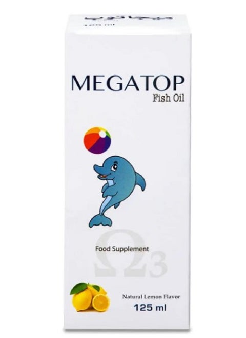 MEGATOP fish oil 125 ml syrup
