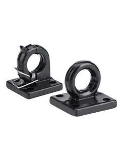 Dilwe Rc Car Trailer Buckle 2 Pcs Simulation Trailer Tow Lock Shackle Bracket Set For Axial Scx10 Cc01 D90 D110 Tf2 Rc Car  - Image 2