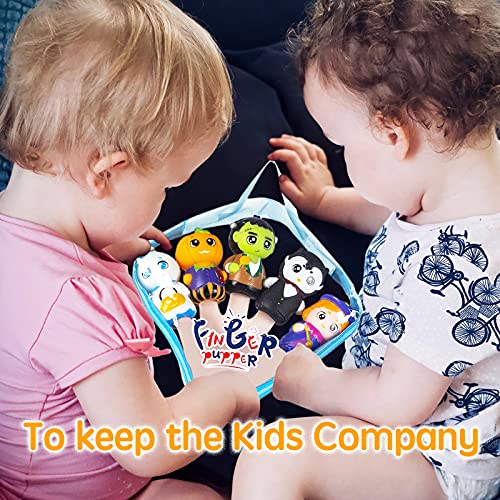 WAHXIAOSW Finger Puppets for Kids Tiny Hands Toys Halloween Party Favors for Age 36 Girls Boys - Image 5