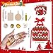 DERAYEE Christmas Elf Accessories Mini Elf Doll Baker Outfit Kit with Cooking Baking Props for Xmas Decorations - Image 4