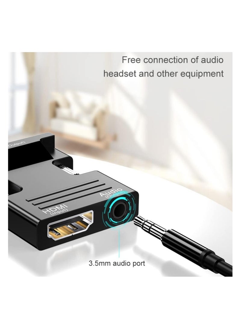 محول اتش دي إلى فيجا مع كابل – يدعم 1080p / 60Hz – أنثى إلى ذكر – متوافق مع اللابتوب، الشاشات، أجهزة العرض والتلفزيون – ألوان متعددة - Image 2