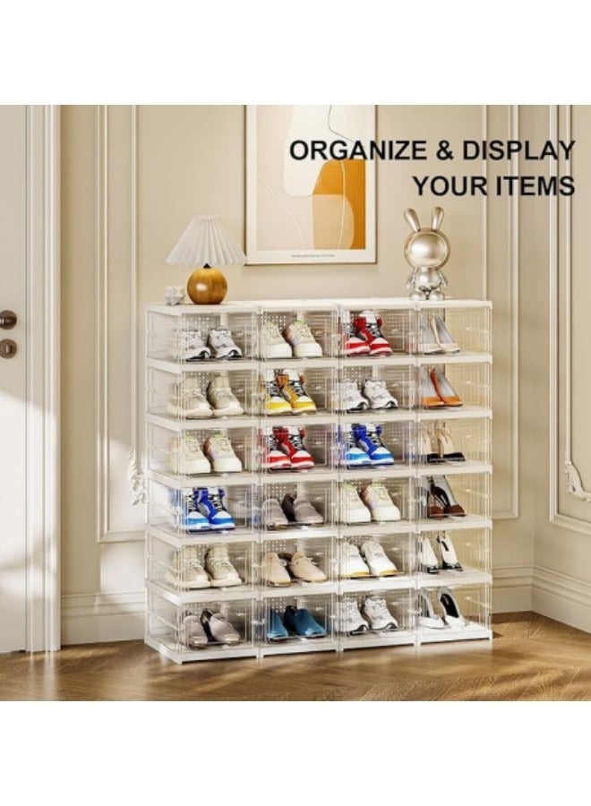 جيجيرو صندوق تخزين منظم الأحذية 3 طبقات - Image 4