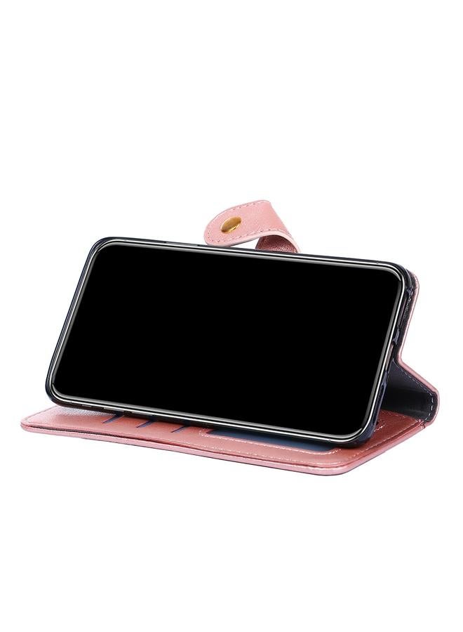 اس-توب جراب لهاتف Samsung Galaxy A71 4G بسحاب من البولي يوريثان الحراري + جراب جلدي قلاب أفقي مع حامل وفتحة بطاقة ومحفظة وحبل - Image 5