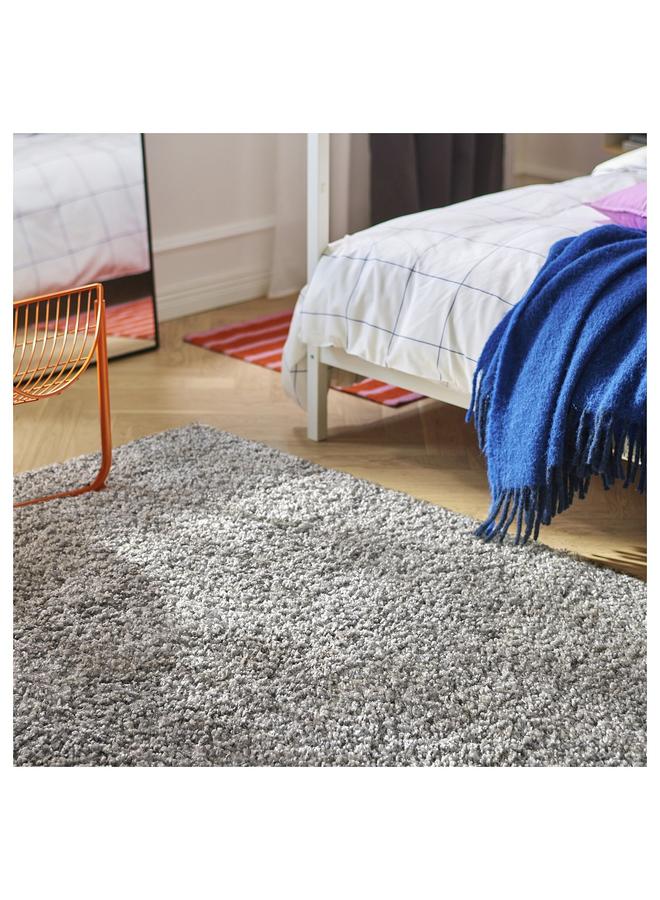 إيروريكس سجادة، وبر طويل، رمادي، 120×180 سم - Image 5