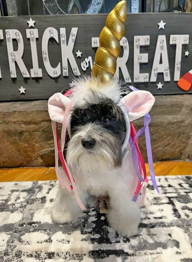 Midlee Dog Unicorn Horn Headband Halloween Costume - Image 3