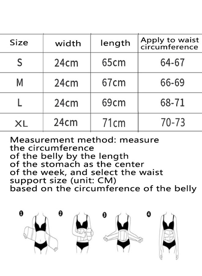 صاروخ فلاير مشد خصر قابل للتعديل للنساء، حزام تنحيف مع ضمادة ساونا للبطن، حزام تنحيف الخصر، ملفوف ضاغط لشكل البطن، مشد خصر للنساء والرجال ذوي المقاسات الكبيرة - Image 3