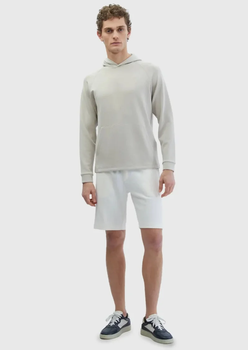 RAMSEY Ecru Knitting Jogging Fit Sport Bermuda