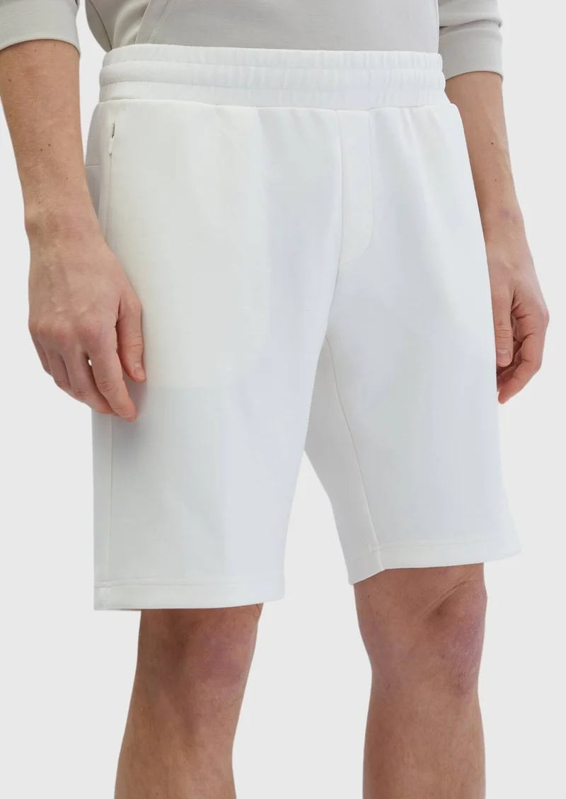 RAMSEY Ecru Knitting Jogging Fit Sport Bermuda