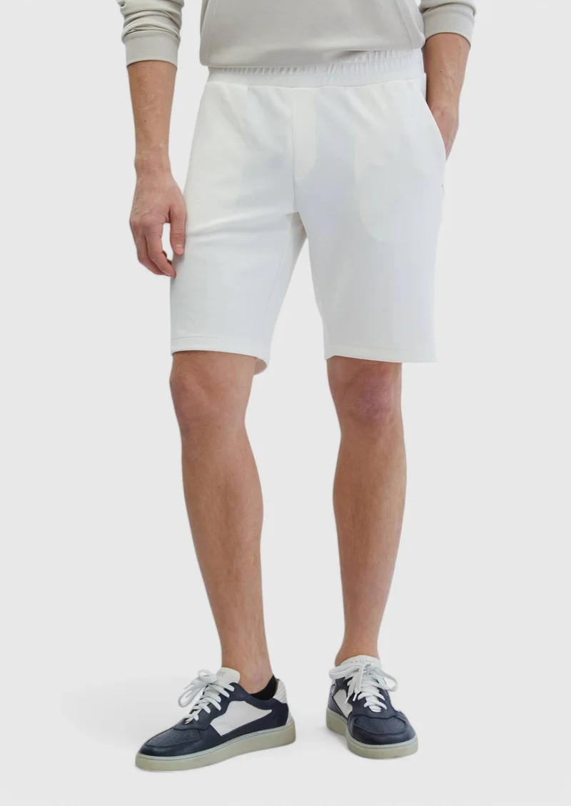 RAMSEY Ecru Knitting Jogging Fit Sport Bermuda