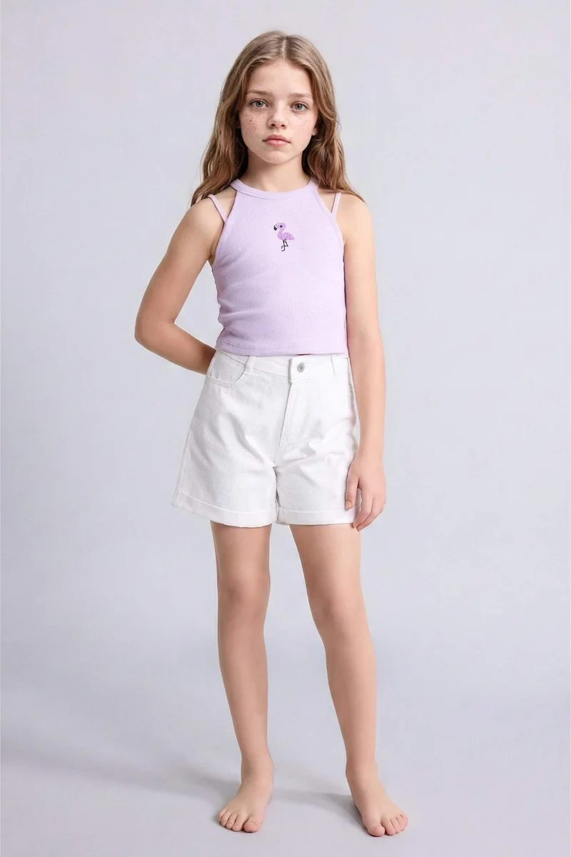 ديفاكتو Girl Fruit Print Tank Top