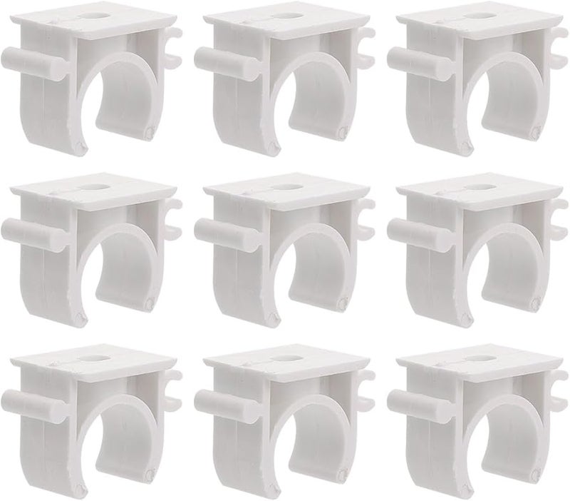 VALICLUD U Shaped Tube Holder Mounting Clamps Corrosion Resistant for Plumbing Cable Gas and Water Fittings - Image 1