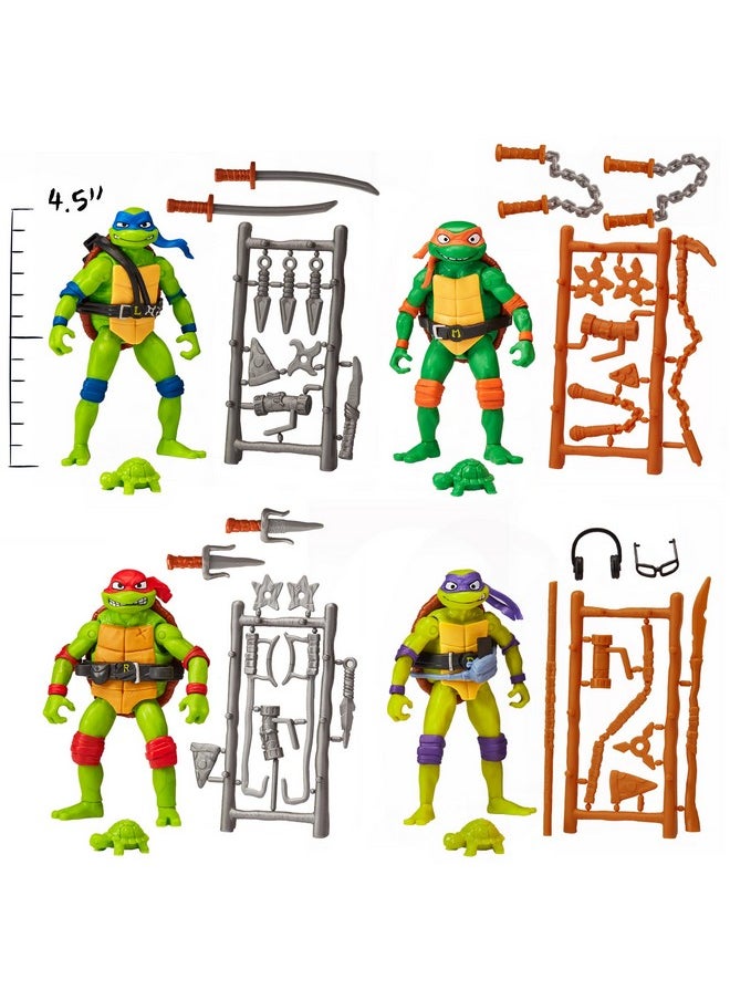 : Mutant Mayhem Basic Figure Turtle 4-Pack Bundle By Playmates Toys - pzsku/ZFC2768EA9FBBB4228B97Z/45/_/1733729848/b273b615-71e9-4041-81b4-7500f6990d6c