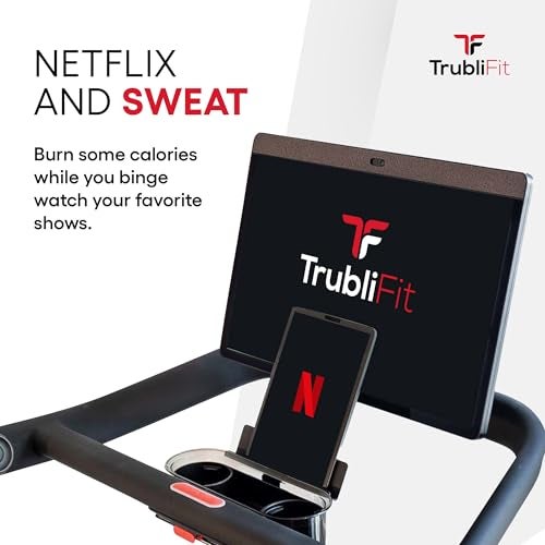 TrubliFit iPad Holder Compatible with Peloton Tread, Tablet Mount for Original Treadmill, Watch Netflix While You Run - Image 3